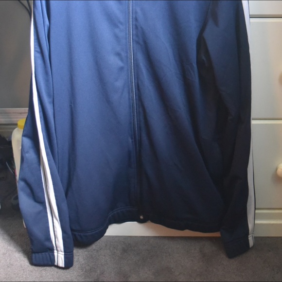 Nike Navy Blue Warm Up Full Zip Dri-Fit - Picture 2 of 6